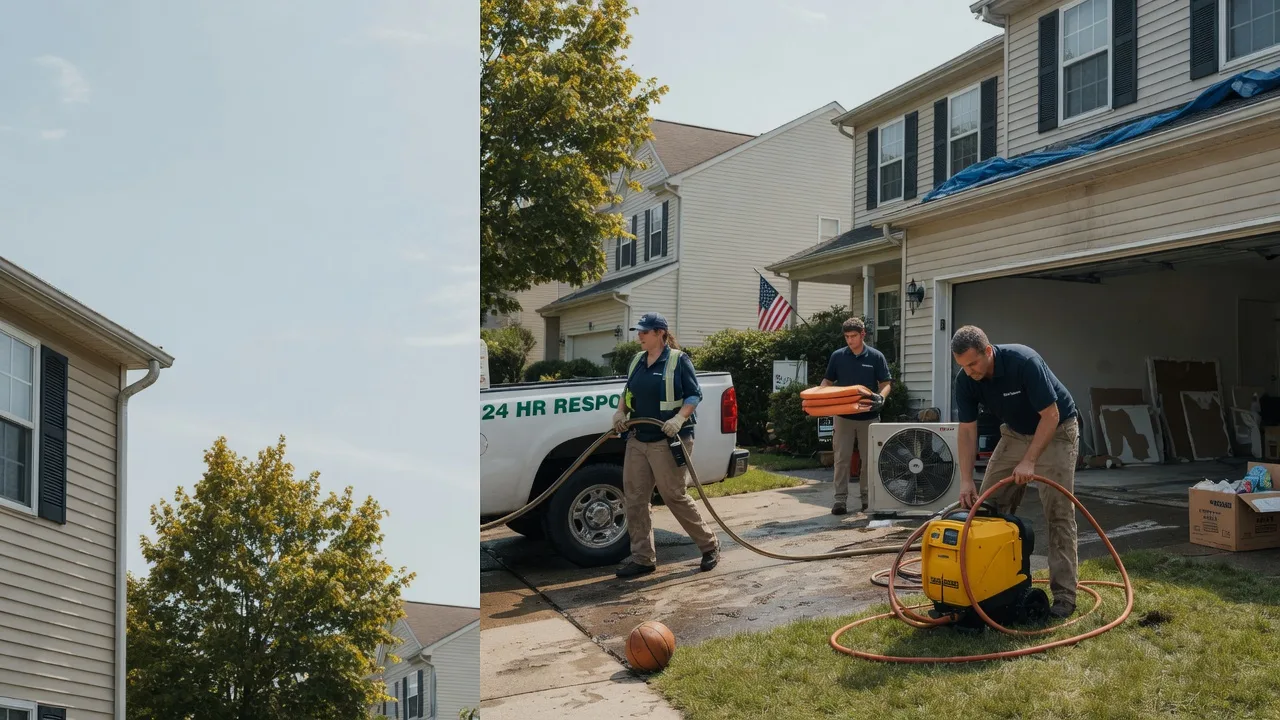 Emergency Water Damage Restoration in Yellow Spring, WV near me